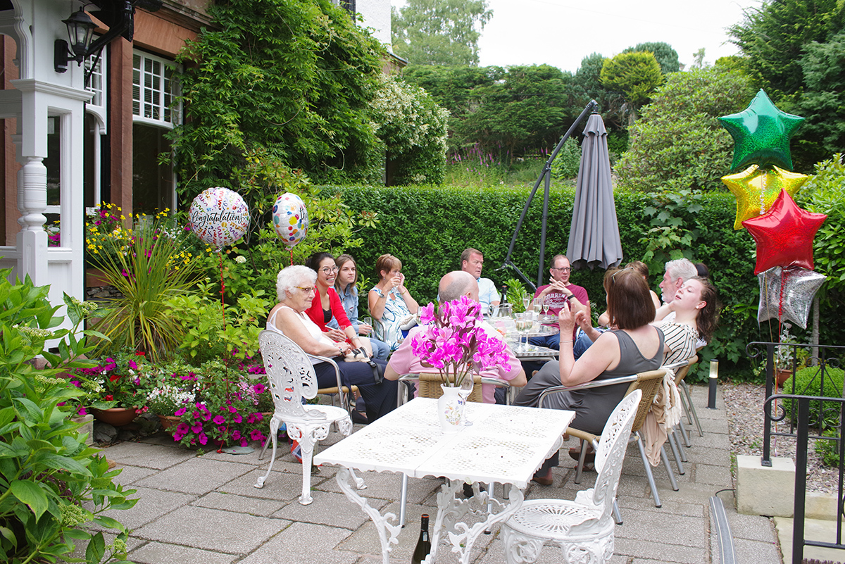 Garden and terrace seating